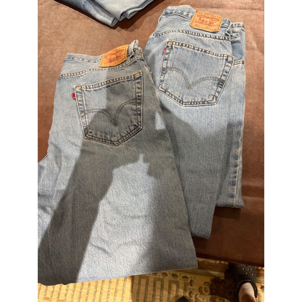 levi jeans mens stonewashed 34 x 30
